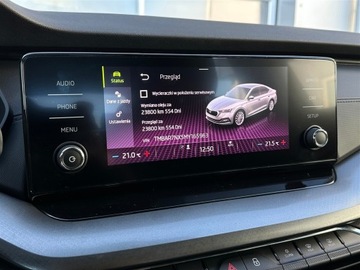 Skoda Octavia IV Liftback 1.5 TSI EVO 150KM 2021 Skoda Octavia 1.5TSI 150KM Ambition l Reflektory L, zdjęcie 26