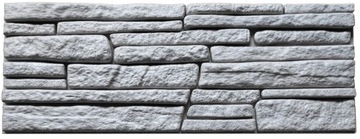 Szary Panel 3D Dekoracyjny Kamień Styropian RS