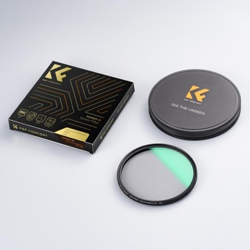 K&F Поляризационный CPL-фильтр 72 мм со сверхнизким отражением MRC NANO-X 8k PRO
