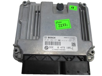 BME F30 KOMPUTER STEROWNIK 0281034971 DDE8473185 - - GOTOWY