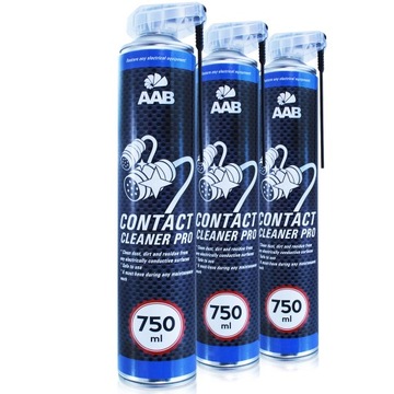 AABCOOLING 3X Contact Cleaner PRO 750ml DO CZYSZCZENIA STYKÓW ELEKTRONIKI