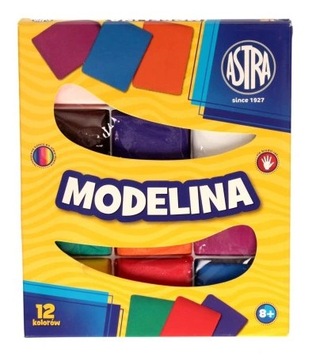 Modelina 12 kolorów Astra