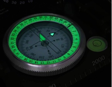 СКЛАДНОЙ ПРИЗМАТИЧЕСКИЙ КОМПАС ВОЕННЫЙ КОМПАС