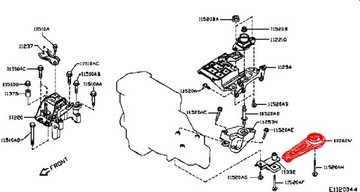 FEBEST NM-J10LH LOŽISKO MOTORU
