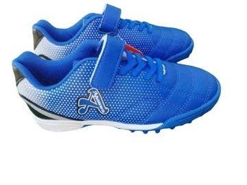 halówki ADIDASY turfy rozmiar 37 na rzep Apawwa BLUE niebieskie