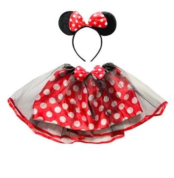 Strój Myszki Miki Minnie myszka r. 90-120 cm tutu