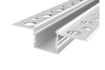 Zestaw profil aluminiowy LED do płyt GK anoda 3mb