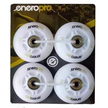 KÓŁKA DO ROLEK ENERO PRO PU 64 MM 4SZT Z ŁOŻYSKAMI