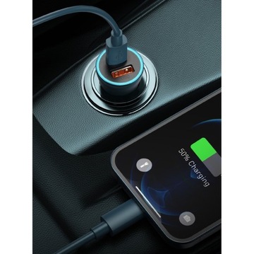 АВТОМОБИЛЬНОЕ ЗАРЯДНОЕ УСТРОЙСТВО BASEUS FAST USB 40 Вт МОЩНЫЙ ИСТОЧНИК ПИТАНИЯ ДЛЯ ЗАЖИГАЛКИ