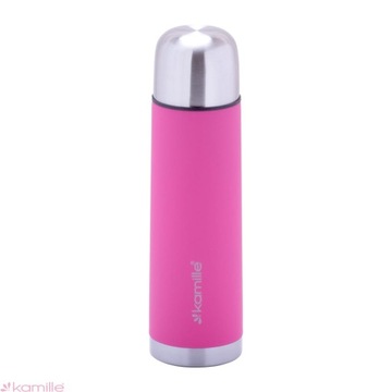 KAMILLE ТЕРМОКРУЖКА 0,5 Л, ЦВЕТ СТАЛИ