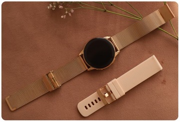 SMARTWATCH ЖЕНСКИЕ ЧАСЫ НА ПОЛЬСКОМ МЕНЮ ВЫЗОВЫ УВЕДОМЛЕНИЯ ДЛЯ ЖЕНЩИН PL