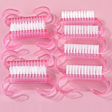 10x маленькая маникюрная щетка для ногтей, набор для чистки пыли и пыли