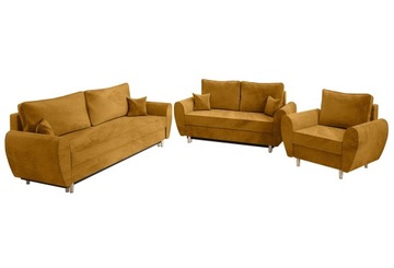 Zestaw wypoczynkowy Max 3+2+1 Kanapa, Sofa, Fotel