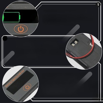 ЦИФРОВОЙ ИЗМЕРИТЕЛЬ ЕМКОСТИ БАТАРЕИ, МОНИТОР С ЖК-ДИСПЛЕЕМ, ПРОЦЕНТНЫЙ ТЕСТЕР