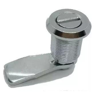 Zamek przemysłowy z nacięciem 2mm / 30mm ZnAl chromowany iMATX