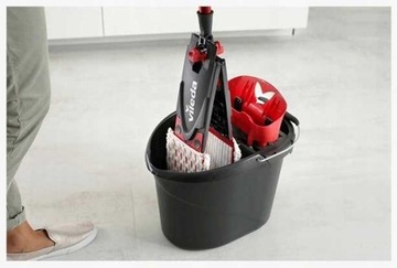 Набор швабры Vileda Ultramax BOX + плоская швабра ведро