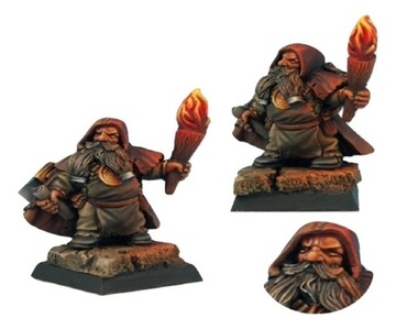 figurka Dwarf Sapper 28mm Scibor 28FM0037 24h