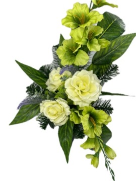 Bugste Adropment Composition для могильного кладбища искусственные цветы