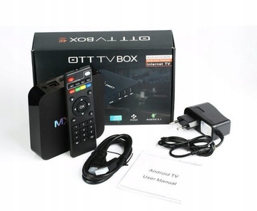 SMART TV BOX 8 ГБ NETFLIX 4K ДЕКОДЕР Android 7.1
