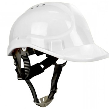 Hełm Kask BHP Budowlany Ochronny Roboczy Biały