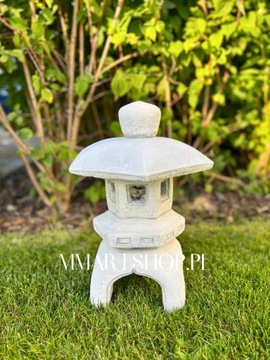 Japońska Lampa Oki-Gata Figura Ogrodowa Figura Dekoracyjna Pagoda