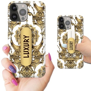ETUI+UCHWYT do iPHONE 13 PRO MAX Kolorowe Wzory