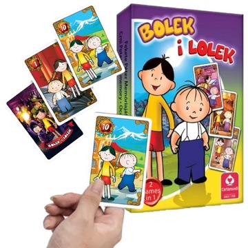 KARTY PIOTRUŚ BOLEK I LOLEK ZABAWKA DLA DZIECI NA PREZENT