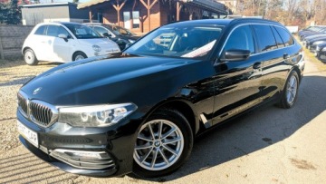 BMW Seria 5 G30-G31 Touring 520d 190KM 2018 BMW 520 190PS OPŁACONY Bezwypadkowy Automat, zdjęcie 3