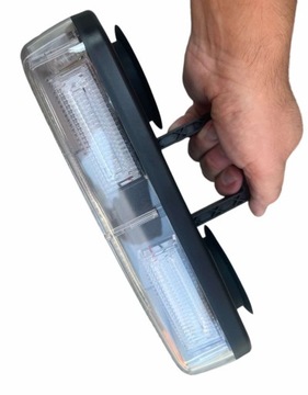 СТРОБОСКОП ПЕТУХ ПОЛИЦЕЙСКИЙ ЛУЧ LED синий красный МАГНИТ POWERBANK