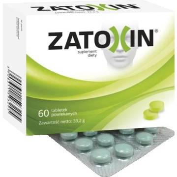 ZATOXIN TABLETKI 60 szt WSPARCIE ZATOK