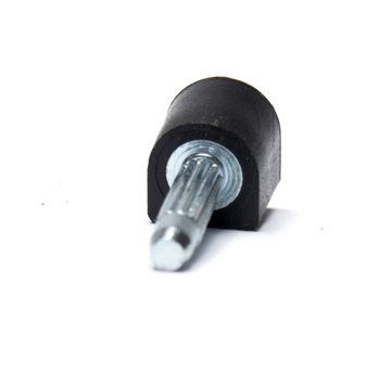 PROFESJONALNE FLECZKI DO BUTÓW 7X7 mm CZARNE