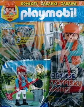 PLAYMOBIL BLUE 3/22 + SPRZĄTACZ