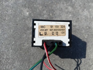 DISPLEJ HODINY OPEL FRONTERA A 91151324