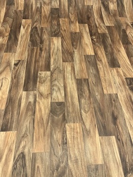 WYKŁADZINA PCV GUMOLIT LINOLEUM KLEPKI MAHOŃ OCIEPLANA 3M