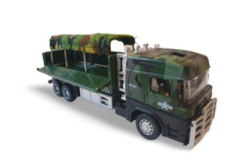 ВОЕННЫЙ ГРУЗОВИК С ПОГРУЗКОЙ 17СМ E1117 EMAJ