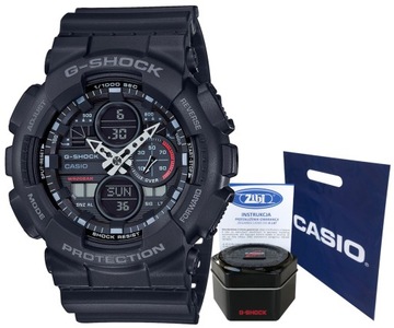 Zegarek męski Casio G-Shock GA-140 -1A1ER