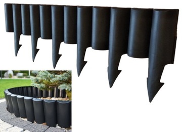 PALISADA OGRODOWA WYSOKA PŁOTEK OBRZEŻE BORDER2,5m