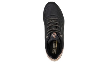 buty sneakers damskie Skechers Uno-Shimmer Away 155196-BLK 36