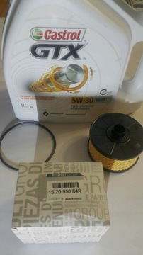 ZESTAW OLEJOWY OLEJ + FILTR DUSTER 1,0 TCE OE