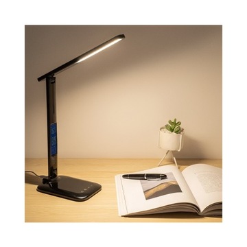 НОЧНАЯ ЛАМПА СВЕТОДИОДНЫЙ НАСТОЛЬНЫЙ ДИСПЛЕЙ СКЛАДНОЙ USB ДАТА ВРЕМЯ ТЕМПЕРАТУРА