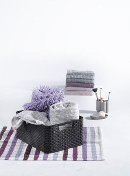 KOSZ POJEMNIK DO PRZECHOWYWANIA RATTAN 19L POKRYWA