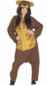 Kostium Niedźwiedź Miś kigurumi brąz zwierzak XL