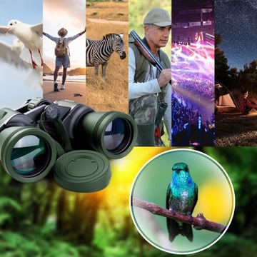 ОХОТНИЧИЙ БИНОКЛЬ 20X50 ПРОФЕССИОНАЛЬНЫЙ ВОДОНЕПРОНИЦАЕМЫЙ АДАПТЕР ДЛЯ СМАРТФОНА