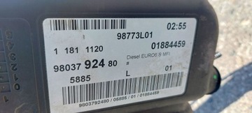 NÁDRŽ PALIVA KOMPLETNÍ PEUGEOT 208 1.6 B-HDI