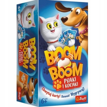 BOOM BOOM песики і кошенята 01909 TREFL