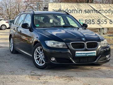 BMW Seria 3 E90-91-92-93 Touring E91 2.0 318d 143KM 2010 BMW Seria 3 RATY 320 d Navi Xenon Skora Panorama dach Super stan LIFT Gwar