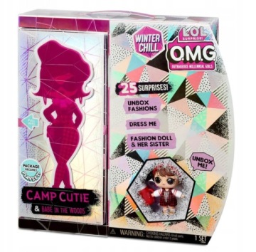 Кукла LOL SURPRISE OMG WINTER Chill CAMP CUTIE