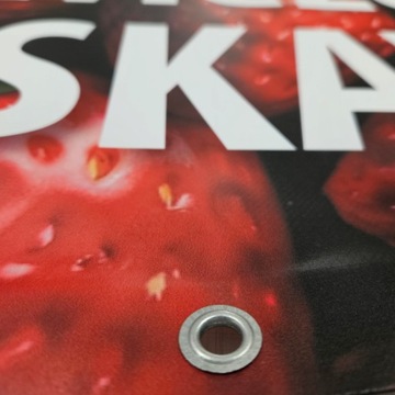 Trwały Baner Reklamowy z Motywem Młode Ziemniaki 100x100cm Reklama Plandeka