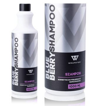 WRAPSTER BLUE BERRY SHAMPOO SZAMPON SAMOCHODOWY 1L