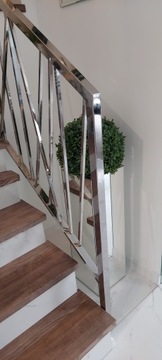 Glam MIRROR FLOWER POT 20x20x80 ХРУСТАЛЬ крышка